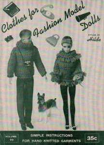   Doll Clothes Pattern Your Choice 11 1/2 Size Fashion Outfits  