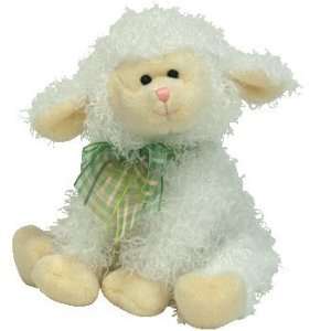  TY Beanie Babies Floxy   white lamb Toys & Games