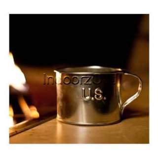 Toast to American history with this authentic tin cup made by a 