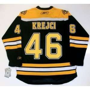  David Krejci Boston Bruins Home Jersey Real Rbk Sports 