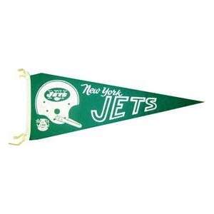   Jets 1965 1971 Pennant   NFL Banners and Pennants