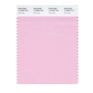  PANTONE SMART 13 2806X Color Swatch Card, Pink Lady
