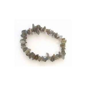  Labradorite Chipped Gemstone Bracelet 