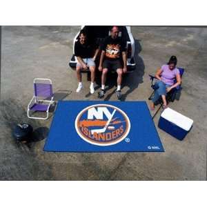  New York Islanders NY 5 x 8 Tailgating Area Rug Sports 