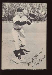 1959 Yoo Hoo Baseball Tony Kubek No Tab EXMT  