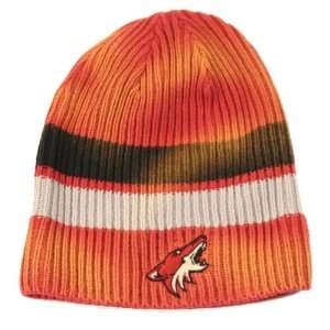   Phoenix Coyotes Rust & Weather Ribbed Knit Beanie
