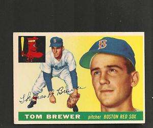 1955 Topps # 83 Tom Brewer Ex Mt  