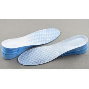  WSWS   2 Layers Height Increase Shoe Insoles (Blue Color 