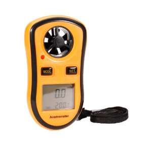  GM8908 LCD Digital Wind Speed Temperature Measure Gauge 