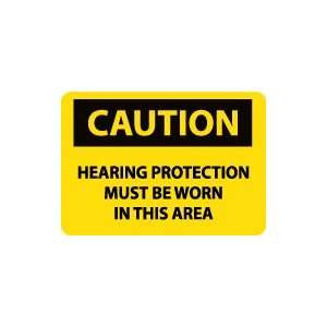   Hearing Protection Must Be Worn In This Area Safety Sign Home