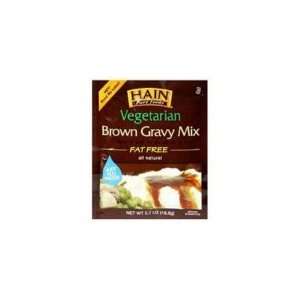 Hain Pure Foods Brown Gravy Mix Fat Free ( 24x.7 OZ)  