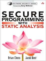   Static Analysis, (0321424778), Brian Chess, Textbooks   