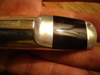 1960s tenor OTTO LINK FLORIDA mouthpiece 7. silverplated. 8 days TRIAL 