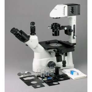 40X 900X Phase Contrast Inverted Tissue Culture Microscope with 8M 