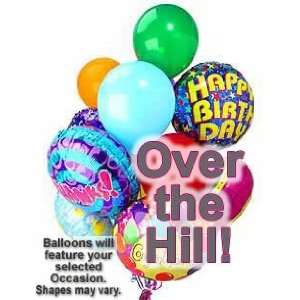  Over the Hill Balloons   Dozen Mylar & Latex Health 