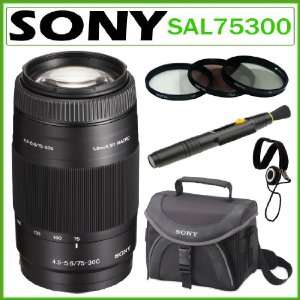  Sony Alpha SAL75300 75 300mm f/4.5 5.6 Compact Super 