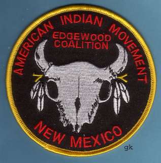 NEW MEXICO INDIAN TRIBAL MOVEMENT PATCH  