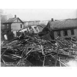  Wreckage after flood,May 31,1889,Ruins of M.J. Kennady 