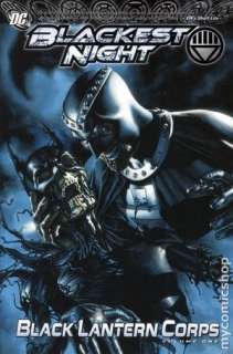 Blackest Night Black Lantern Corps HC (2010) #1 1ST NM  