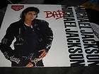Michael Jackson Bad lp gate Original NM+ w/lyric 1987