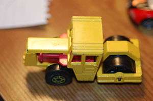 1978 Lesney Matchbox Bomag Road Roller Yellow #72 Loose  