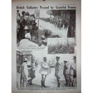   1918 WW1 British Troops Berthelot Godley Marne Vesle