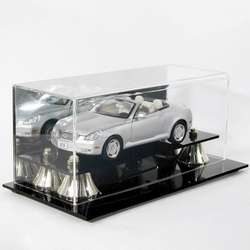 NEW DELUXE NASCAR MODEL 1/24th DIE CAST DISPLAY CASE  