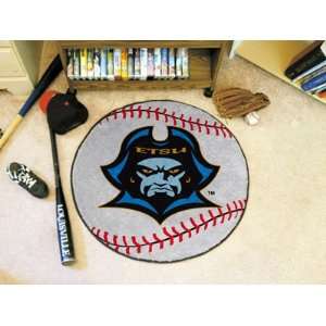 East Tennessee State University Baseball Rug  Sports 