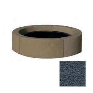   Dia. Concrete Fire Ring, Weather Stone Charcoal Patio, Lawn & Garden