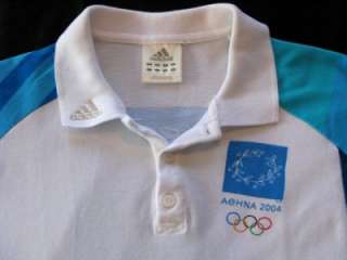 VINTAGE ADIDAS ATHENS 2004 OLYMPIC GAMES OLYMPICS VOLUNTEER UNIFORM 