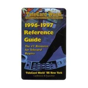  Phone Card 5m TeleCard World Magazine 1996 1997 Reference Guide 
