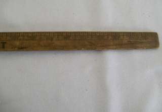 Wooden Ruler   Yardstick, John Macdonald & Co. Ltd. Toronto  