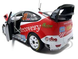 FORD FOCUS RS WRC07 #20 B.CLACK/P.NAGEL 1/18 WALES 2008  