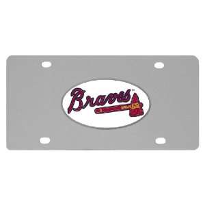  Atlanta Braves MLB License/Logo Plate