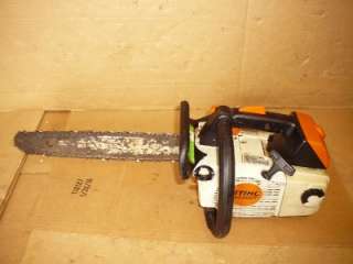 STIHL MS 200T MS200 T CHAINSAW CHAIN SAW. SELLING AS/IS FOR PARTS 