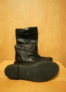 EUC $169 DOLCE VITA Womens Travis Knee Hign Leather Boots 10 M Black 