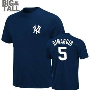  Joe DiMaggio Big & Tall New York Yankees #5 Cooperstown 