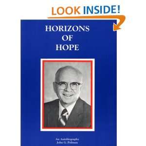   of Hope An Autobiography (9780970414519) John G. Pribram Books