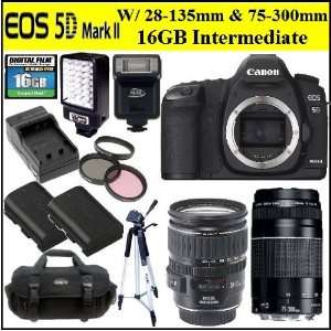  Canon EOS 5D Mark II 21.1MP Full Frame CMOS Digital SLR 