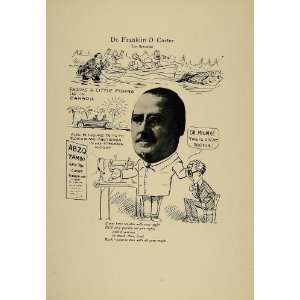  1923 Print Dr Franklin O. Carter Eye Specialist Chicago 