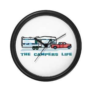  The campers life Hobbies Wall Clock by 