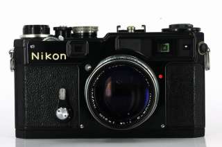 Black Paint Nikon Kogaku SP Rangefinder Camera w/Lens  