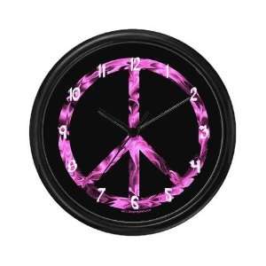  Peace and love Political Wall Clock by 