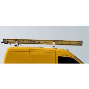White Transit Connect H1 2 bar ladder roof rack Low Profile 42 Bars 