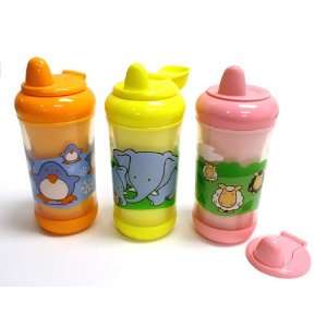   Sippy Cups   Girl colors 9oz 260ml 12m+ BPA Free (3 Cups) Everything