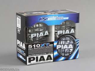 Piaa 4 Driving Light Black 510 Series Xtreme White SMR with Wiring 