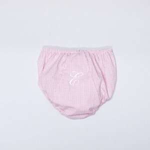  pink gingham bloomer