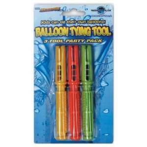 Water Sports Llc 82005 Water Balloon Tying Tool, 3 Pack 