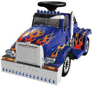 Transformers Optimus Prime Kids 6 Volt Truck Power Ride On 