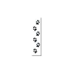  Spacer Tile, 1x4, Wolf Paws